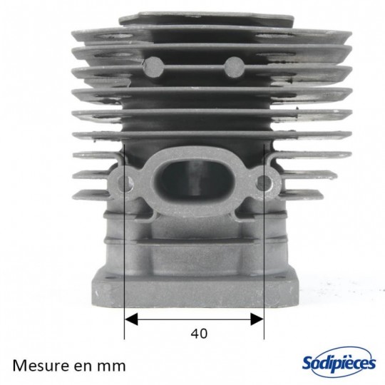 Cylindre piston tronçonneuse Husqvarna/Partner diam 51 mm