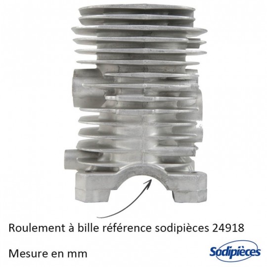 Cylindre pour tronçonneuse Poulan Partner 351 Ø41 mm