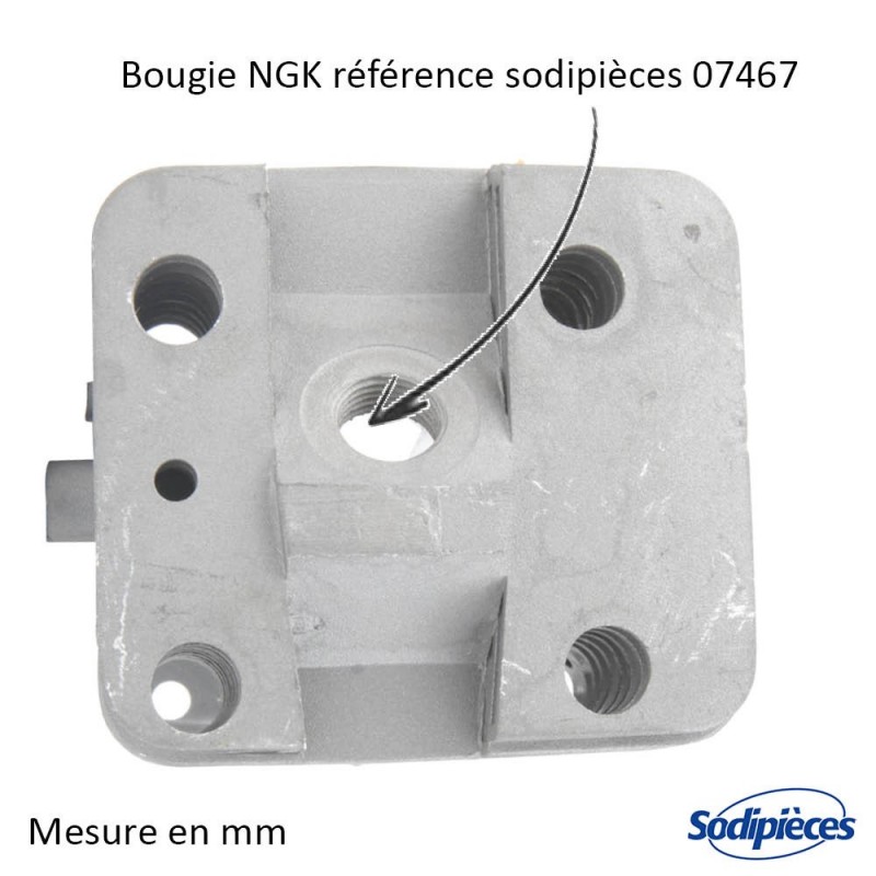 Cylindre piston tronçonneuse Husqvarna/Partner diam 51 mm