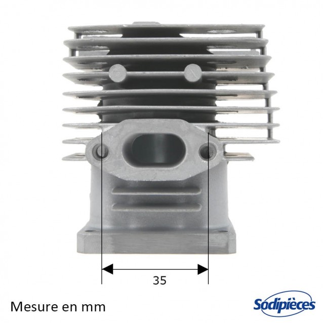 Cylindre piston tronçonneuse Husqvarna/Partner diam 51 mm