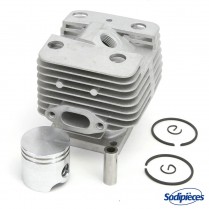 Cylindre piston tronçonneuse Husqvarna/Partner diam 51 mm