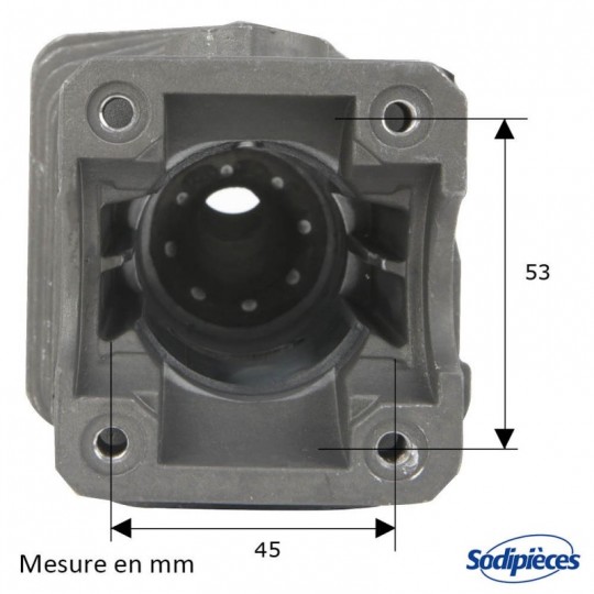 Cylindre pour tronconneuse Husqvarna 340, 345, 350. Diametre 42 mm