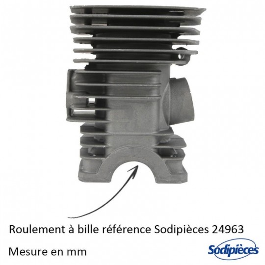 Cylindre pour tronconneuse Husqvarna 340, 345, 350. Diametre 42 mm