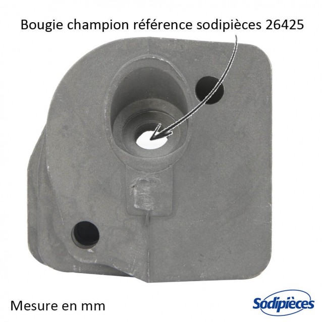 Cylindre piston adaptable pour tronconneuse Husqvarna 340, 345, 350. Ø 44  mm - Matijardin