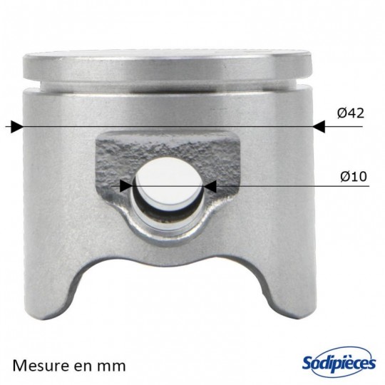 Cylindre pour tronconneuse Husqvarna 340, 345, 350. Diametre 42 mm