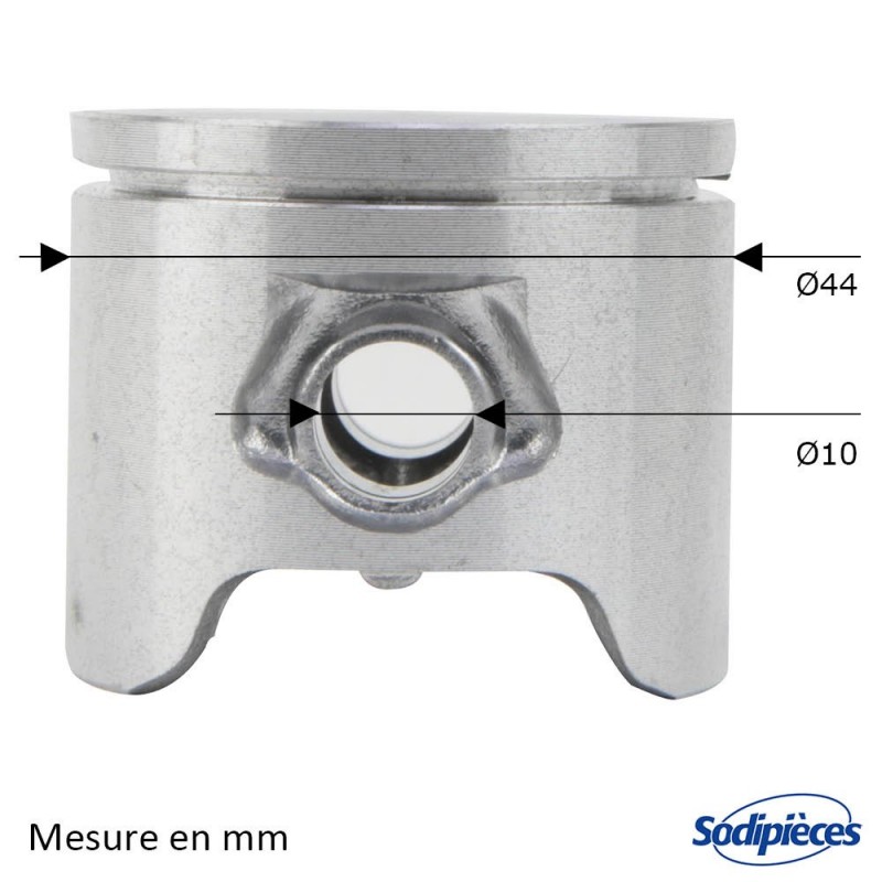 Cylindre piston tronçonneuse Husqvarna diam 44 mm