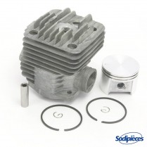 Cylindre piston tronçonneuse Husqvarna/Partner diam 51 mm