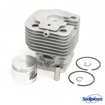 Cylindre piston tronçonneuse Husqvarna/Partner diam 51 mm
