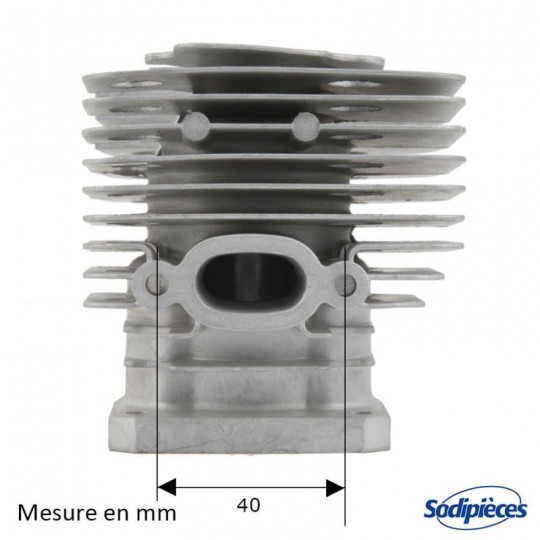 Cylindre piston tronçonneuse Husqvarna/Partner diam 51 mm