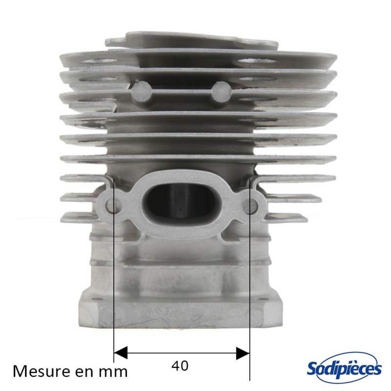Cylindre piston tronçonneuse Husqvarna/Partner diam 51 mm