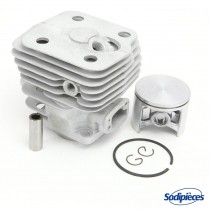 Cylindre piston tronçonneuse Husqvarna 181/281/288. Ø 54 mm