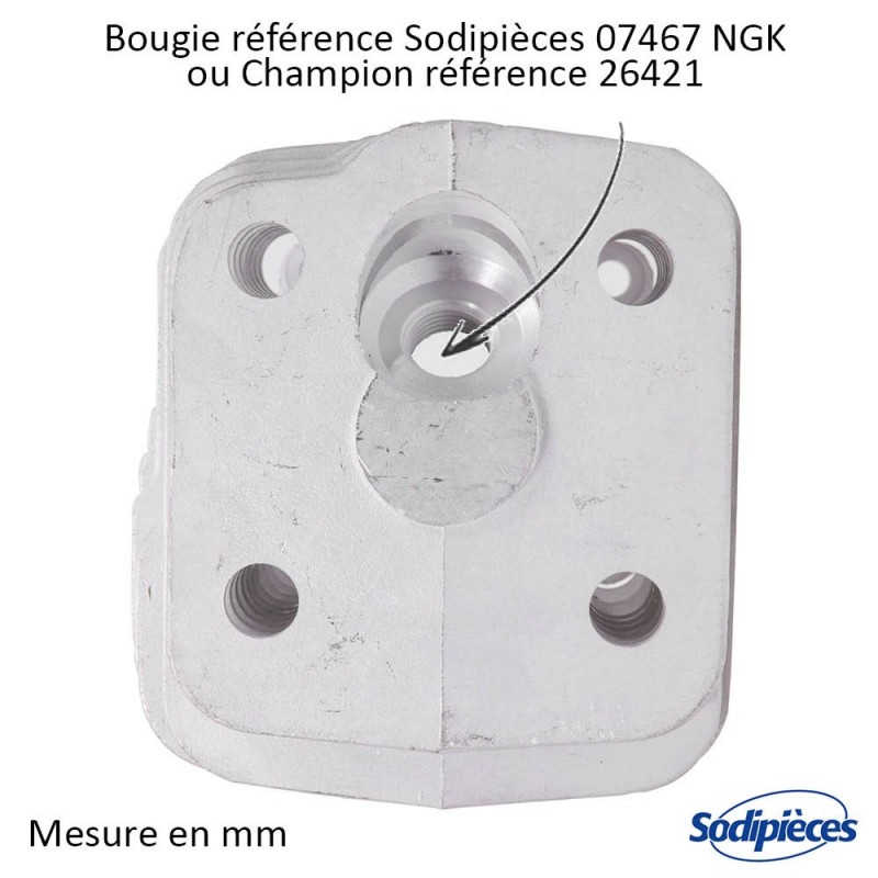 Cylindre piston tronçonneuse Husqvarna 181/281/288. Ø 54 mm