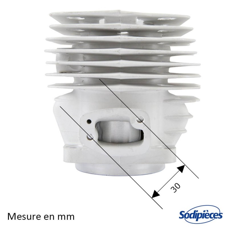 Cylindre piston tronçonneuse Husqvarna 181/281/288. Ø 54 mm