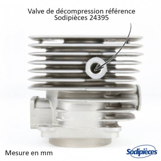 Cylindre piston tronçonneuse Husqvarna 272/272K Ø 52 mm