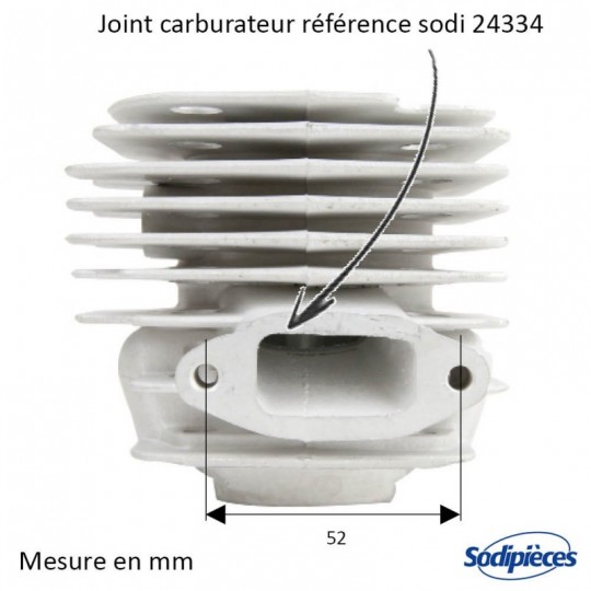 Cylindre piston pour tronçonneuse HUSQVARNA 365 Ø 48mm