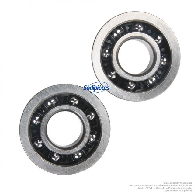 Roulements vilebrequin pour tronçonneuse Stihl 9523 003 4300 par 2 Roulements vilebrequin pour tronçonneuse Stihl 9523 003 4300 par 2