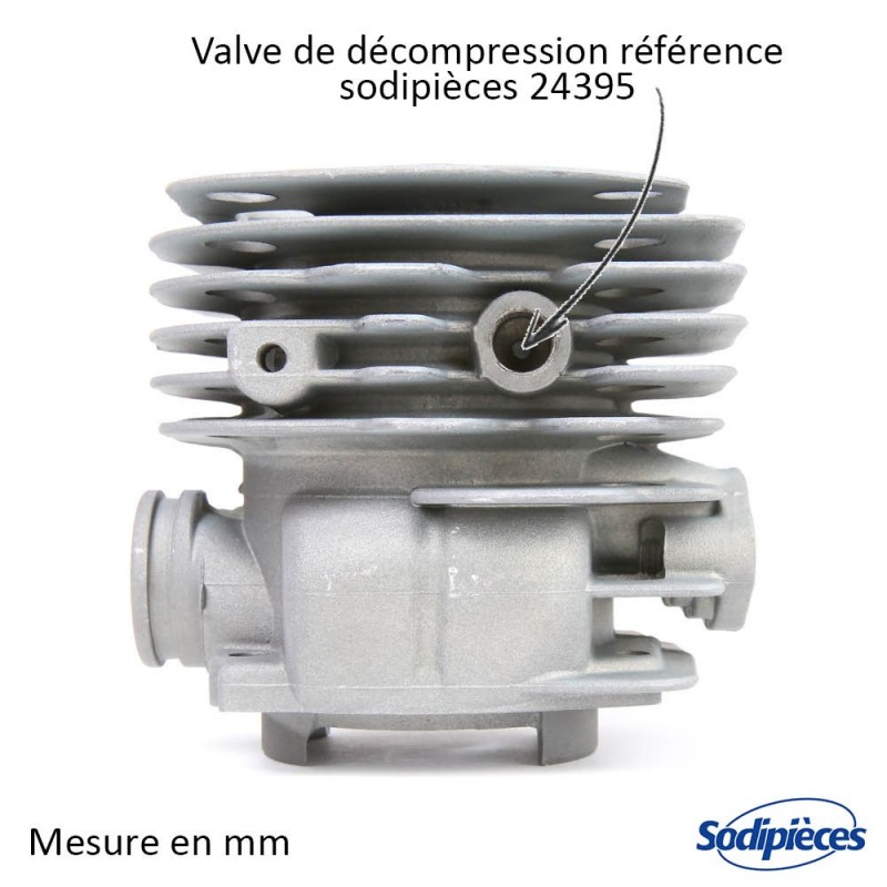 Cylindre piston tronçonneuse Husqvarna 372 XP Ø 52mm