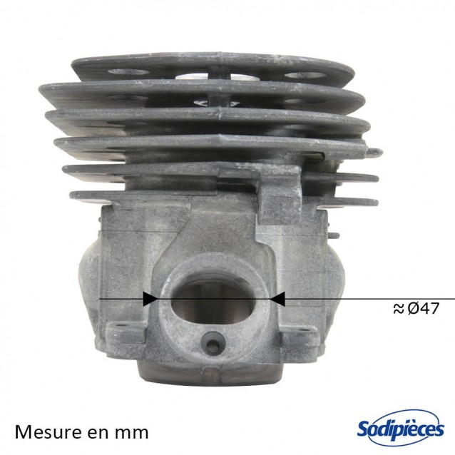 Cylindre piston tronçonneuse Husqvarna 359 Ø 47mm Cylindre piston tronçonneuse Husqvarna 359 Ø 47mm