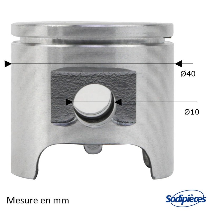 Cylindre piston tronçonneuse Husqvarna 340 Ø 40mm