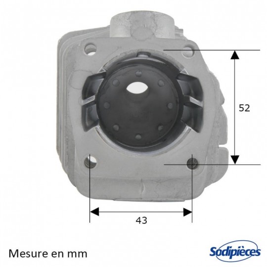 Cylindre piston tronçonneuse Husqvarna 350 Ø 44 mm