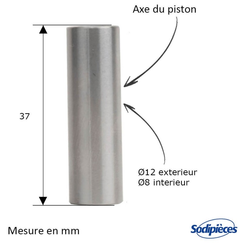 Cylindre piston découpeuse Husqvarna/Partner K750  et K760  Ø 51 mm