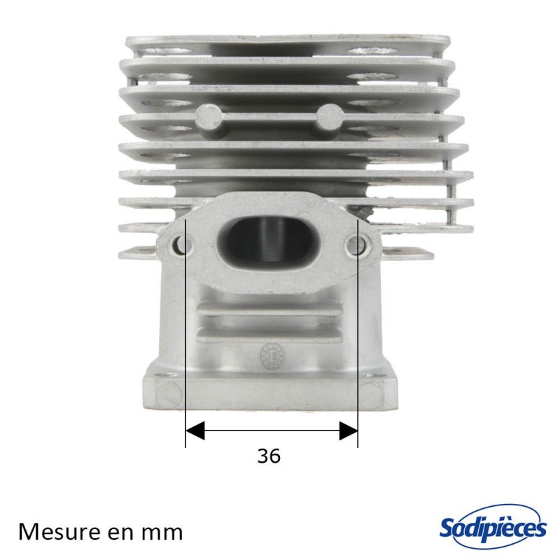 Cylindre piston tronçonneuse Husqvarna/Partner diam 51 mm
