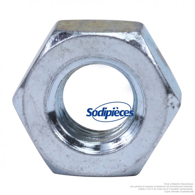 Ecrou metal pour insert tête piuma