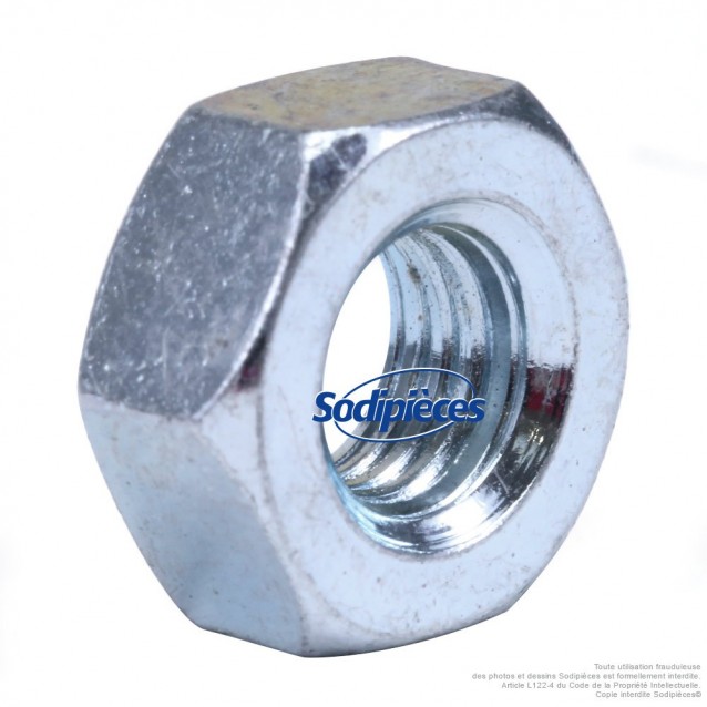 Ecrou metal pour insert tête piuma