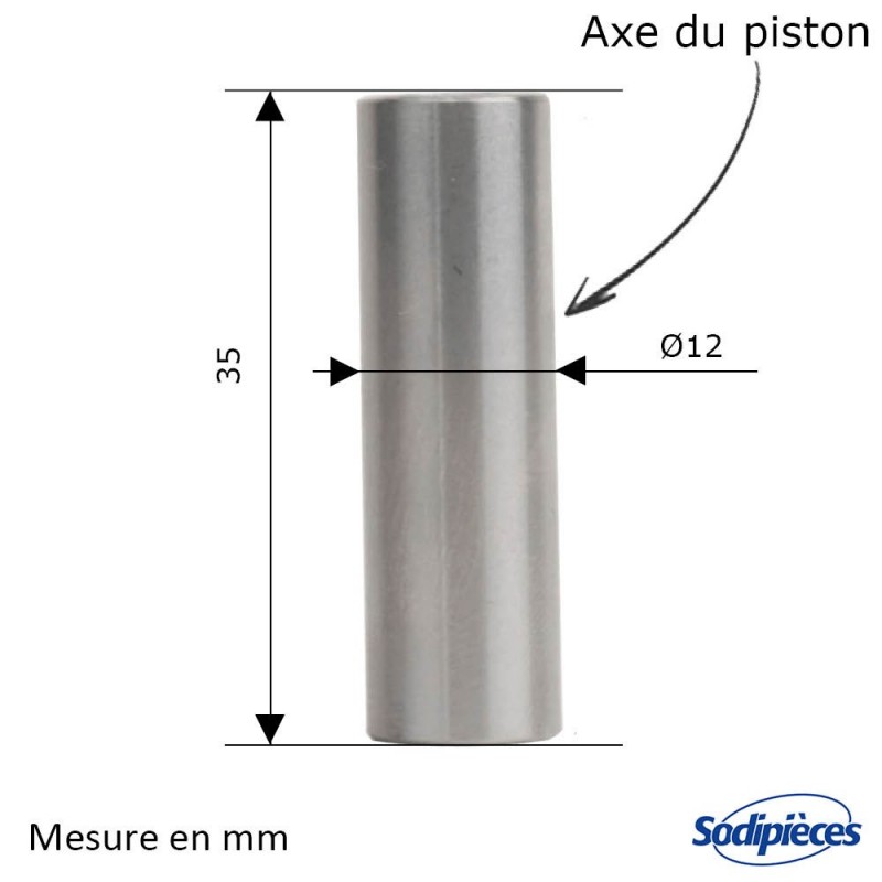 Cylindre piston tronçonneuse Stihl 046-MS460 Ø 52mm