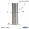 Cylindre piston tronçonneuse Stihl 046-MS460 Ø 52mm Cylindre piston tronçonneuse Stihl 046-MS460 Ø 52mm
