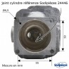 Cylindre piston tronçonneuse Stihl 046-MS460 Ø 52mm Cylindre piston tronçonneuse Stihl 046-MS460 Ø 52mm