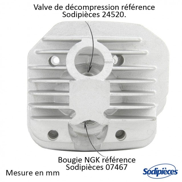Cylindre piston tronçonneuse pour Stihl 044, MS440 Ø 50mm Cylindre piston tronçonneuse pour Stihl 044, MS440 Ø 50mm