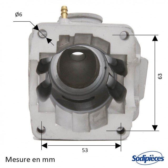 Cylindre piston tronçonneuse Stihl MS 310 Ø 47mm Cylindre piston tronçonneuse Stihl MS 310 Ø 47mm