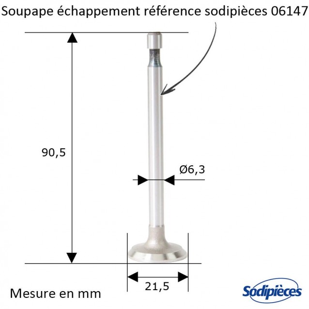 Kit réparation moteur pour Briggs & Stratton 3,5 hp vertical (cote standard)