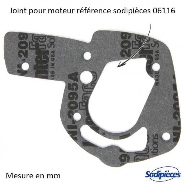 Kit réparation moteur pour Briggs & Stratton 5 hp horizontal (cote réparation)