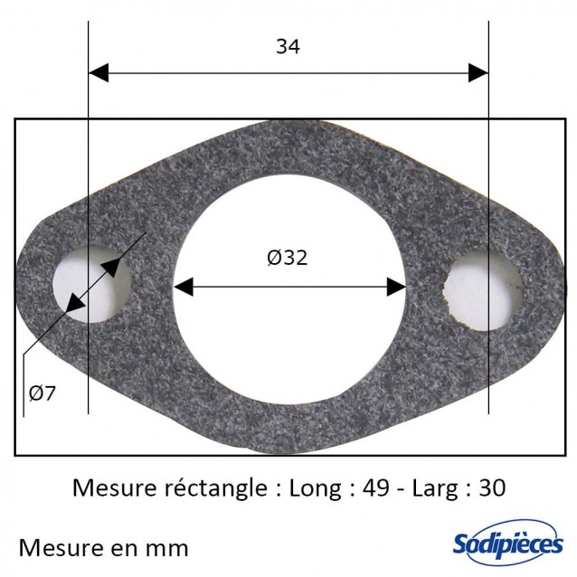 Kit réparation moteur pour Briggs & Stratton 5 hp horizontal (cote réparation)