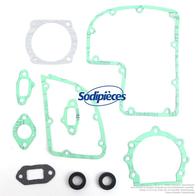 Kit joints pour tronçonneuse Stihl 090, 090G, 090AV