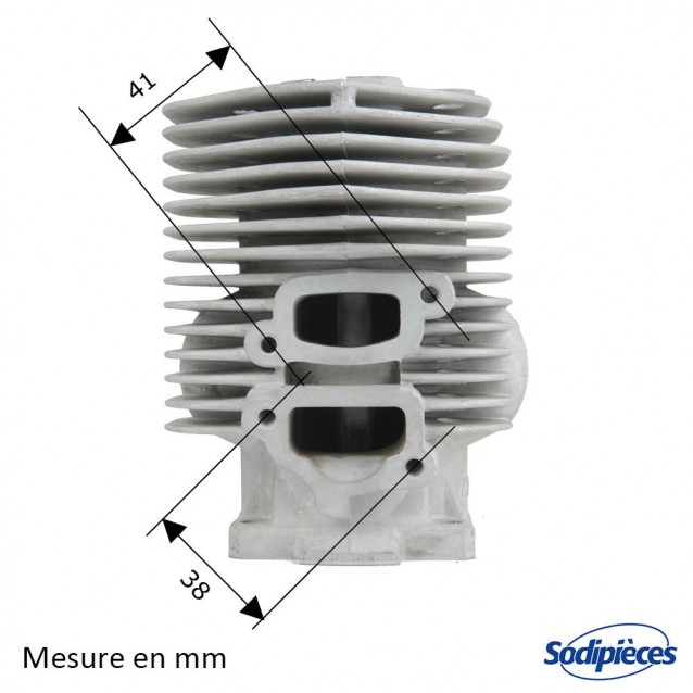 Cylindre piston tronçonneuse Stihl 050, 051, TS510. Ø 52mm Cylindre piston tronçonneuse Stihl 050, 051, TS510. Ø 52mm