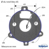 Joint de carburateur pour B&S 27918