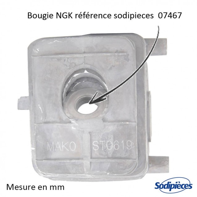 Cylindre piston pour tronçonneuse Stihl diam 38mm Cylindre piston pour tronçonneuse Stihl diam 38mm