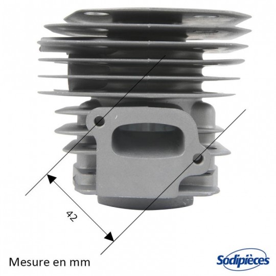 Cylindre piston pour tronconneuse Husqvarna 340, 345, 350. Ø 44 mm. 503 86 99 71