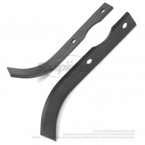  Outils de fraises type bineur Ø 300 mm. L : 190 mm