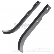 Outils de fraises type bineur pour fraises  Ø 360 mm. L : 220 mm