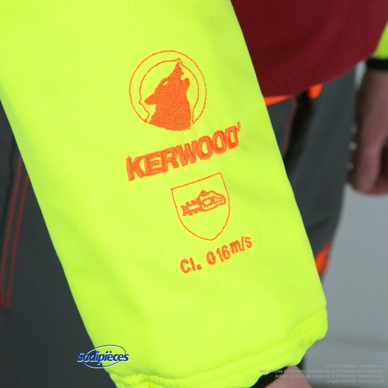 Manchette protection tronçonneuse Kerwood