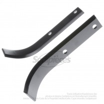 Outils de fraises type bineur large pour fraises diam 360 mm. L : 225 mm