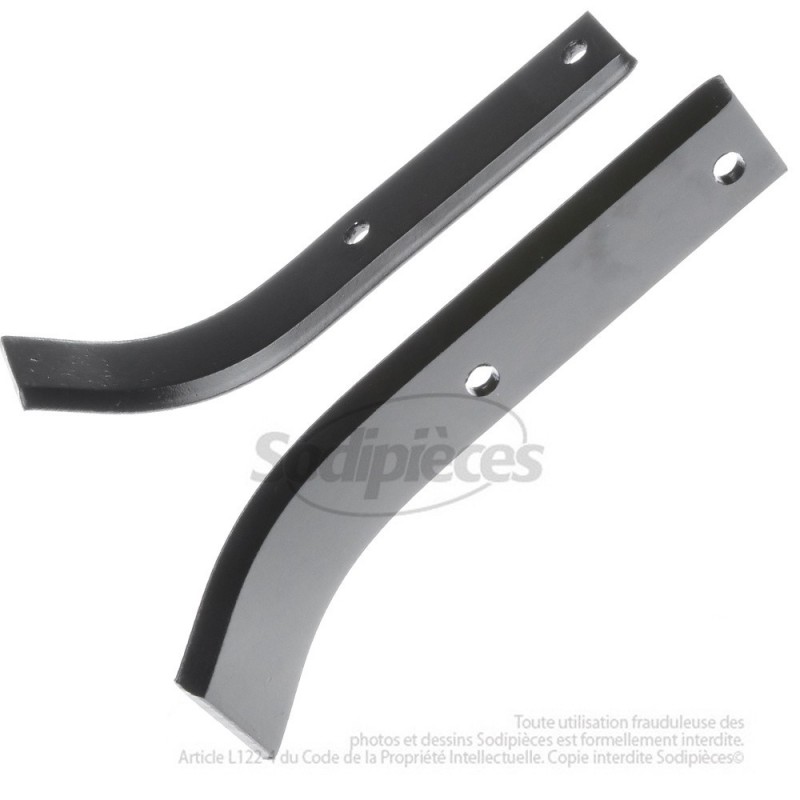 Outils de fraises type bineur large Ø 320 pour fraises. L : 210 mm