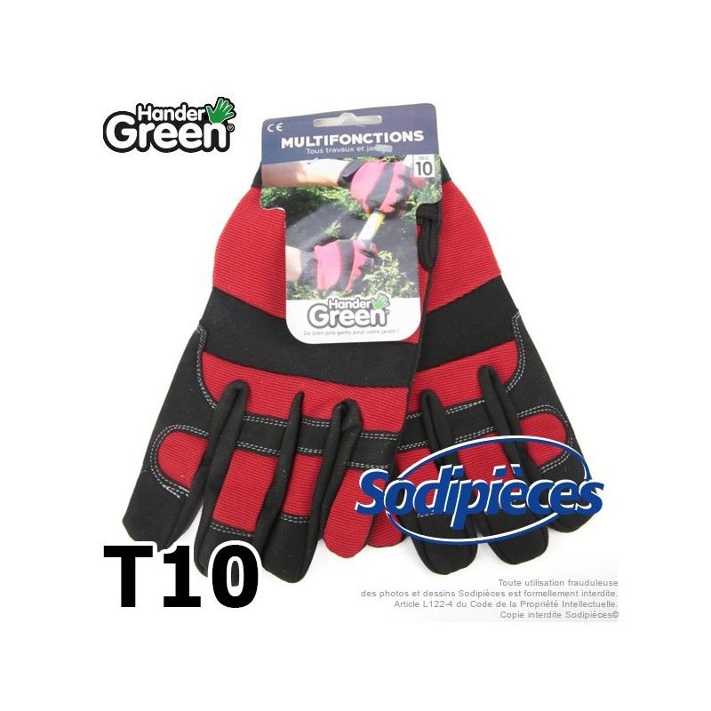 Gants risques mécaniques. Multifontions. HanderGreen® T10