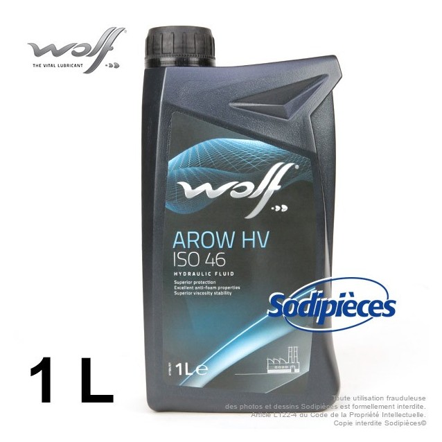 Huile hydraulique Wolf Arow 1L