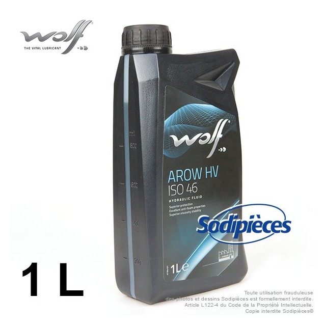 Huile hydraulique Wolf Arow 1L