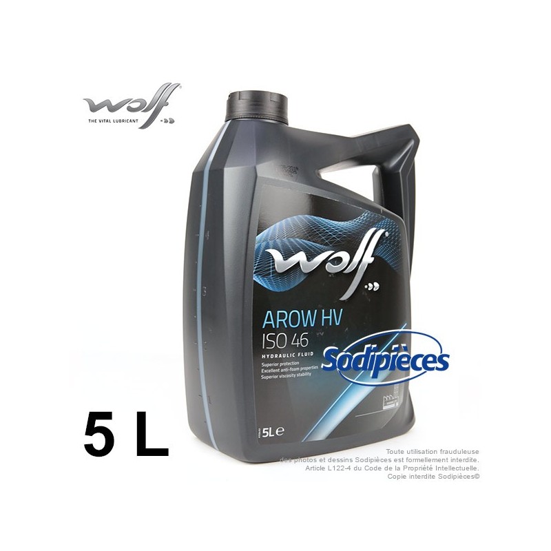 Huile hydraulique Wolf Arow 5L